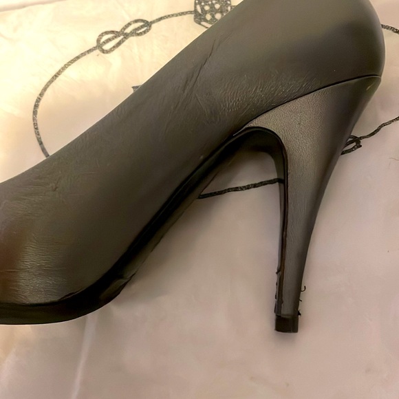 Prada stiletto pumps silver metallic size 38 (7.5-8) - Picture 5 of 13